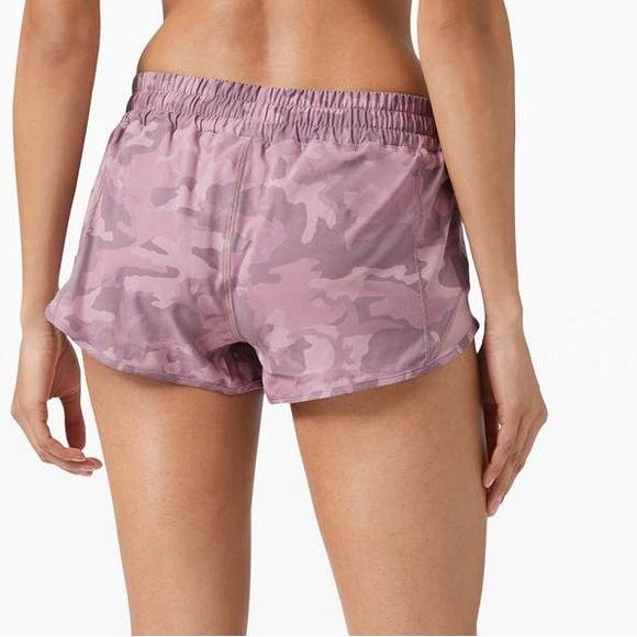 Lululemon 8 Tall Hotty Hot Short Incognito Camo Pink Taupe Multi/Pink Taupe - Picture 12 of 12